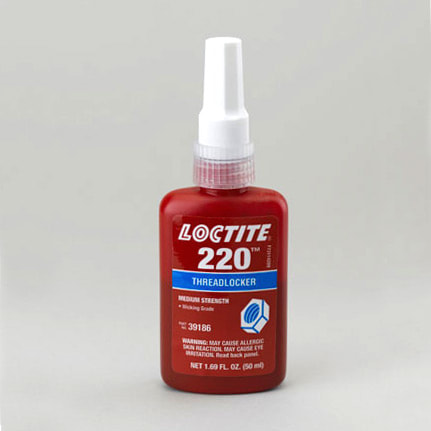 漢高樂泰 220 Threadlocker 藍(lán)色 50毫升 瓶裝